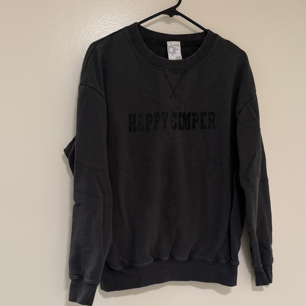 Aerie Black Crewneck Sweater